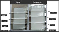 Coulis époxyde en céramique Polyaspartic de tuile de Perflex parquetant la restauration propre facile