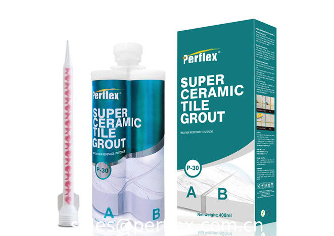 Coulis P-30 ne jaunissant jamais, coulis extérieur de tuile de Polyaspartic de tuile de résistance aux intempéries superbe